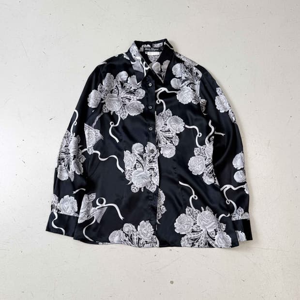 floral silk shirts