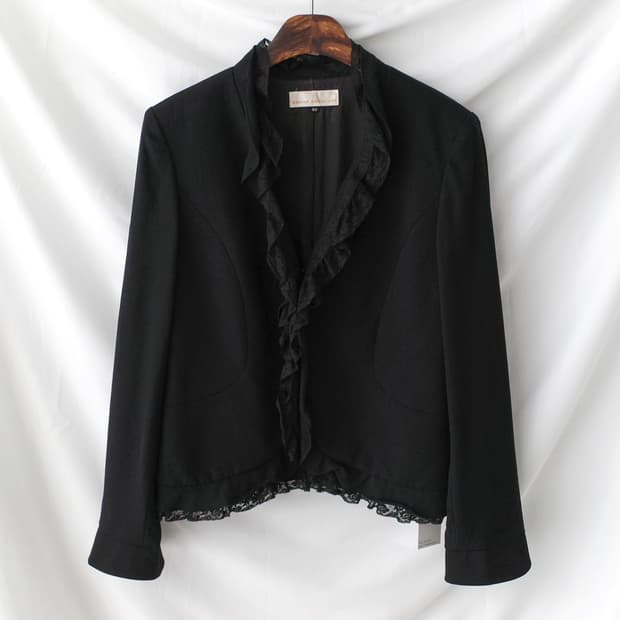 frill lace jacket