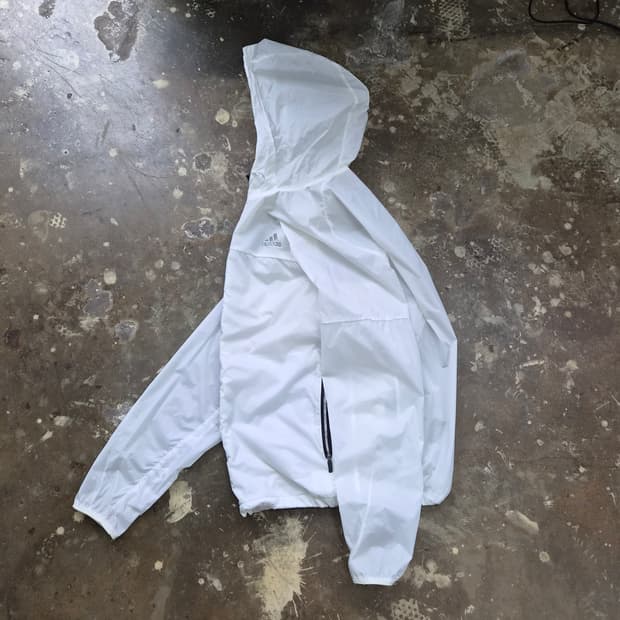 L) 아디다스 경량 바람막이 방풍자켓 점퍼