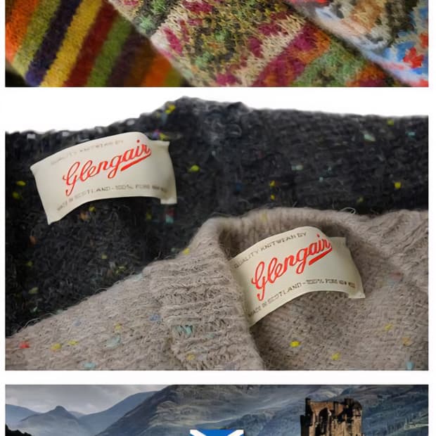 Glengair 빈티지 New 울니트 (Made in Scotland)