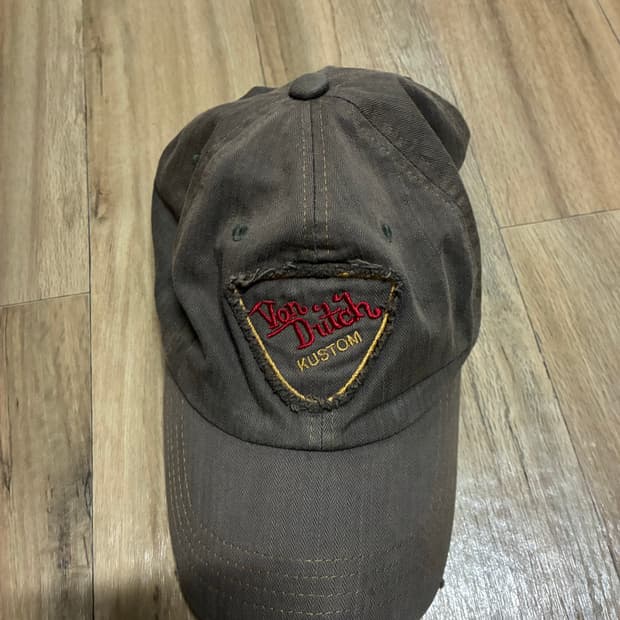 본더치 다크 브라운 볼캡 모자