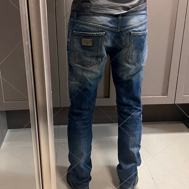 [DOLCE & GABANA Denim pants]