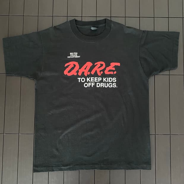 (XL) 90s 빈티지 DARE 티셔츠