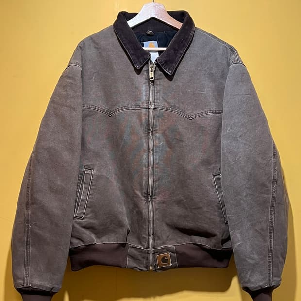 00's [2XL] 칼하트 산타페 J14 CHT 체스트넛 빈티지 워크자켓