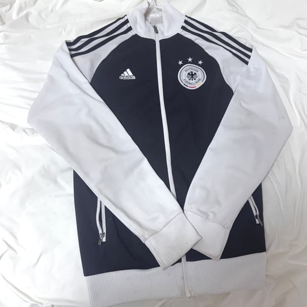 아디다스 독일 흰검 트랙탑 져지 대장