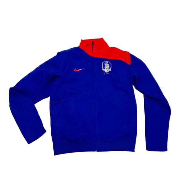 나이키 대한민국 국대 블루 레드 배색 트랙탑 져지 남자 95