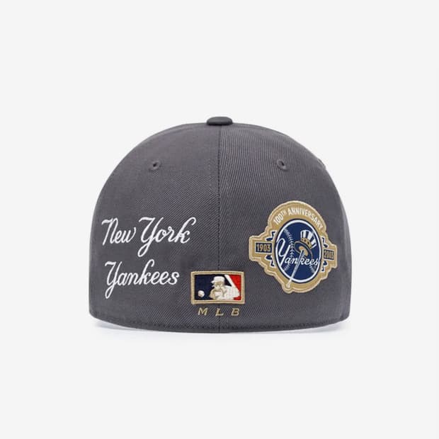 뉴에라 스냅백 MLB 시그니처 패치 스트럭쳐 볼캡 NY