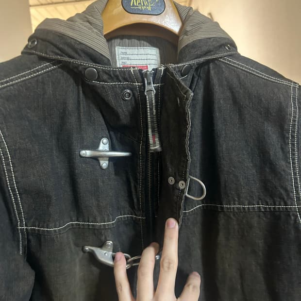 일본 정품 파이어맨 자켓 버클 소방관이 쓰던것