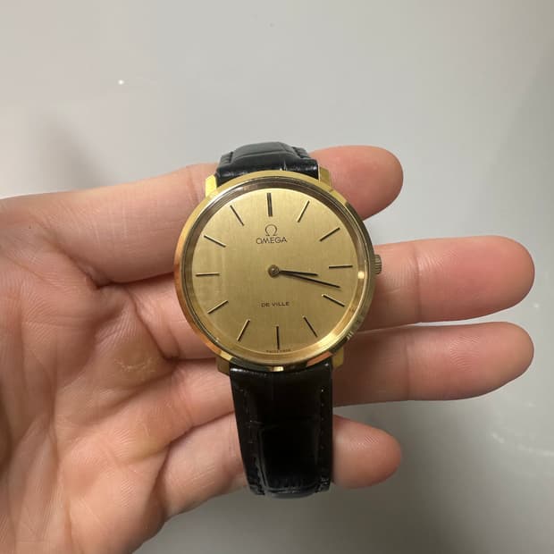빈티지 드레스 워치의 정석, 오메가 드빌(De Ville) 골드