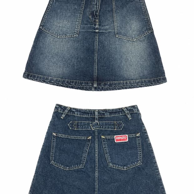 KENZO 데님 미니 스커트 (새상품/정품)