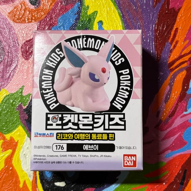 미개봉) 포켓몬키즈 에브이 포켓몬 피규어 미니어처 인테리어 소품