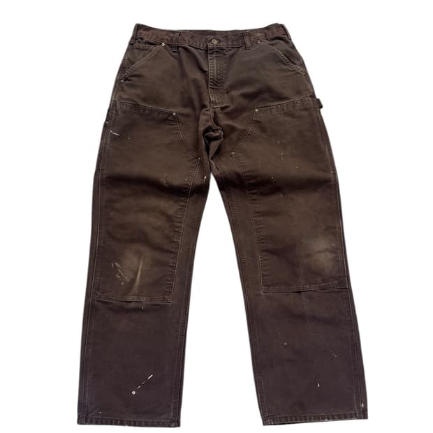 칼하트 B136 DKB 더블니 덩가리핏