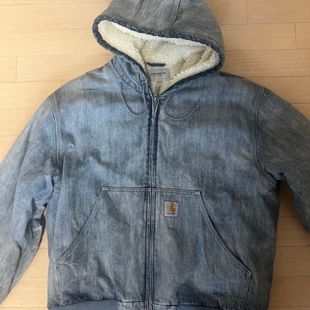 칼하트WIP 데님 액티브 자켓