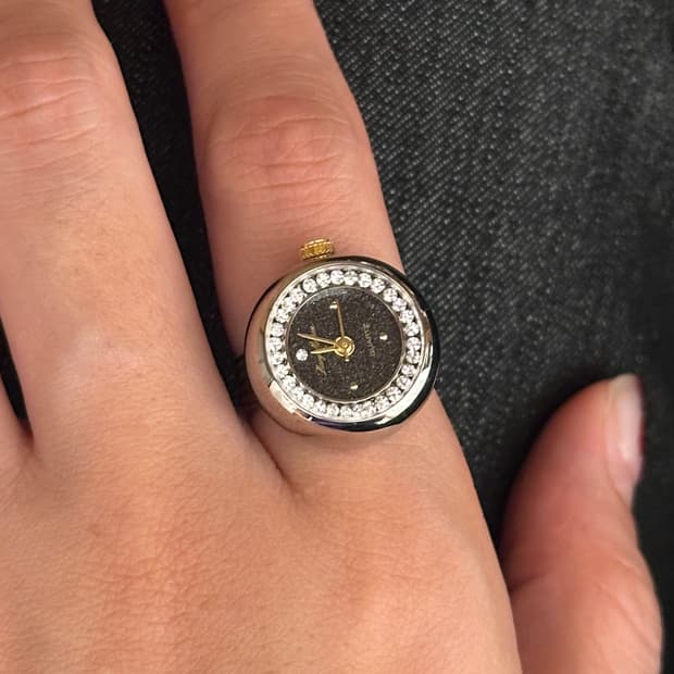 Vintage watch ring  