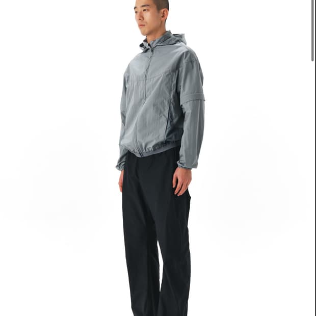 EE windbreaker grey S