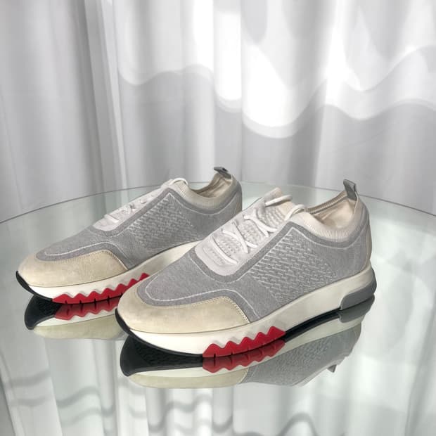 [정품] 에르메스 어딕트 니트 스니커즈 42.5사이즈