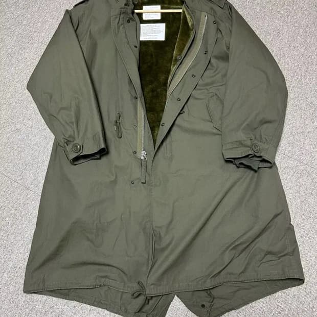 휴스턴재팬 M-51 야상 올리브 s사이즈 100사이즈