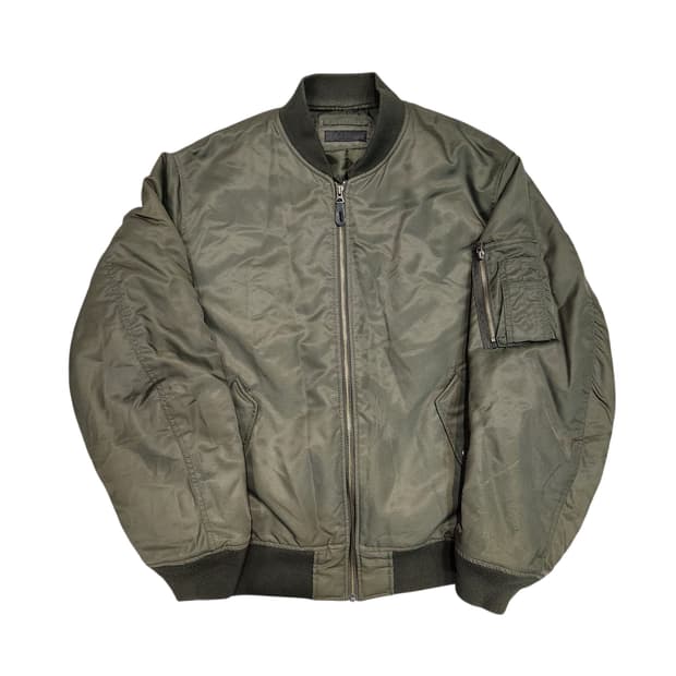 유니클로(UNIQLO) MA-1 항공점퍼 카키