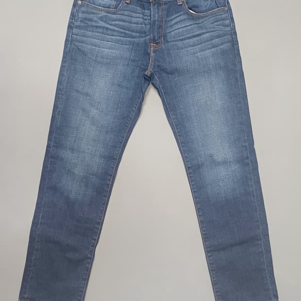 [33] 타미힐피거 진청 워싱 슬림진 청바지