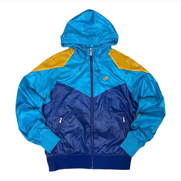 (바배) 나이키 스우시 배색 바람막이