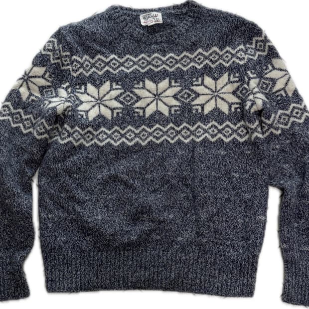 후아유 캘리포니아 노르딕 니트