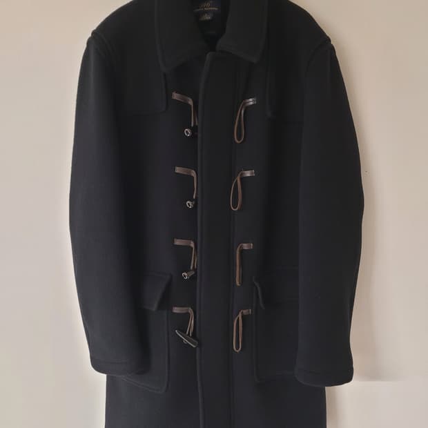 브룩스 브라더스 울 더블코트 블랙 95 (s)