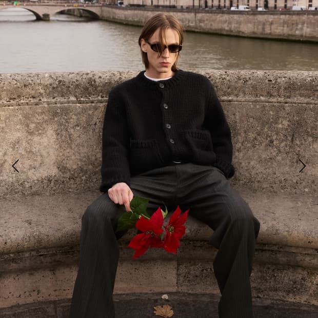 (새상품)STU 크리즈 벨트 슬랙스 인 차콜 (S)