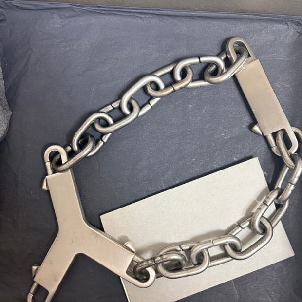 릭오웬스 20s 세베루스 초커 목걸이