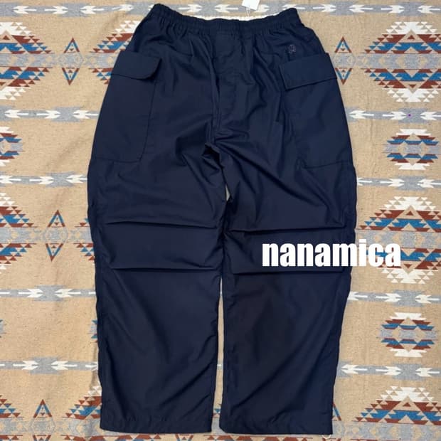 [34] 나나미카 카고 데크 팬츠 네이비
