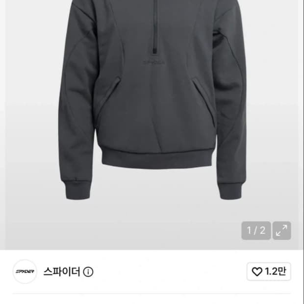 스파이더 반집업