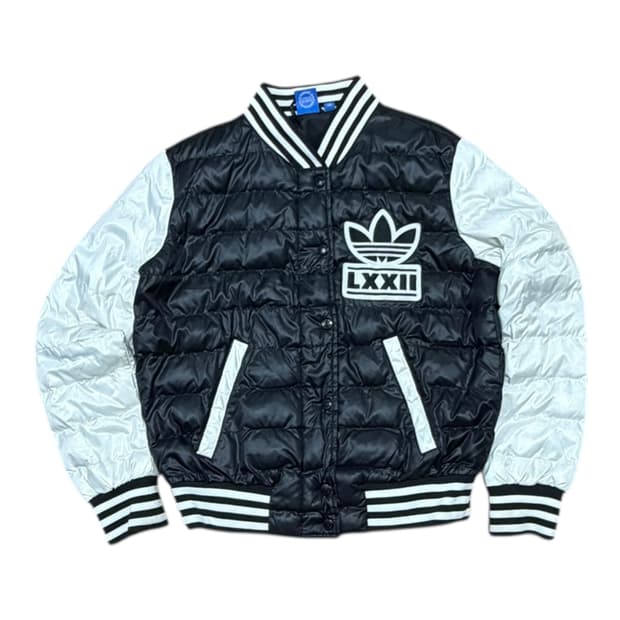 (W)아디다스 빅 트레포일 바시티 패딩 자켓