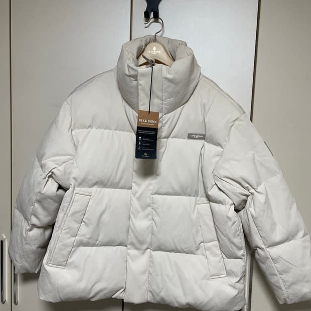 라이프워크 멀티 스탠드넥 다운 점퍼 wrinkled paper L