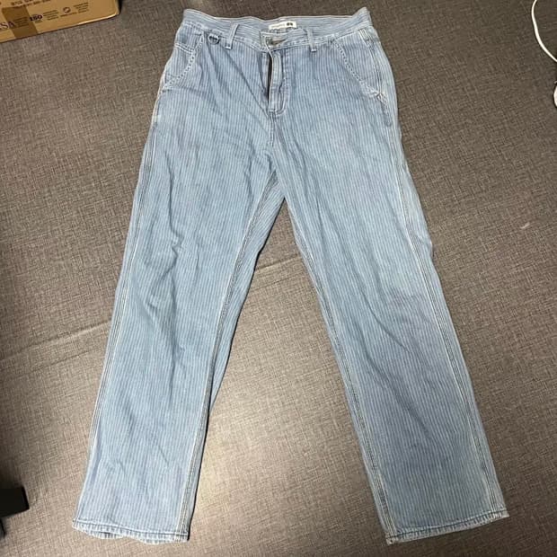 유니클로 jw앤더슨 스트라이프 연청진