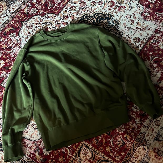 도큐먼트 스웻 Olive [L]