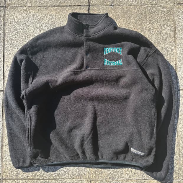 80s/90s 러셀 애슬래틱 스냅T 후리스 XL