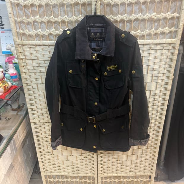 40/55-66 정품 바버 인터내셔널 왁싱자켓 팝니다