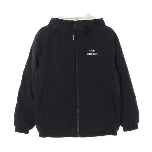 아이더 리버시블 양면 뽀글이 덕다운 숏패딩 S