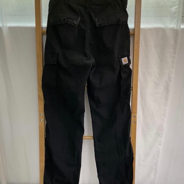 [31X32] 칼하트 카고 팬츠 블랙 carhartt