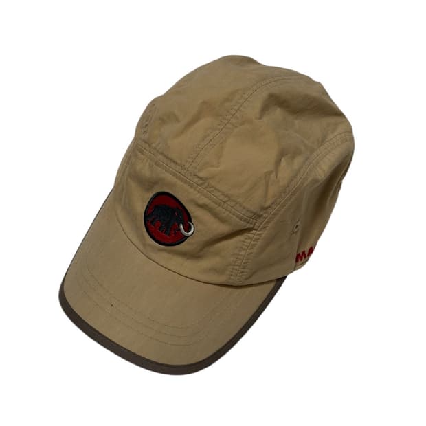 마무트 나일론 고프코어 캠프캡 베이지