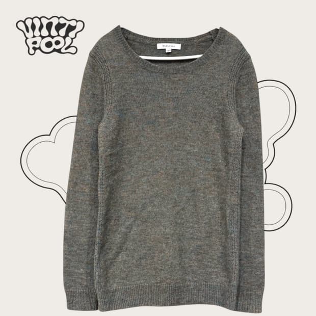 빈폴 울니트 모헤어 90(w) 멀티컬러 그린