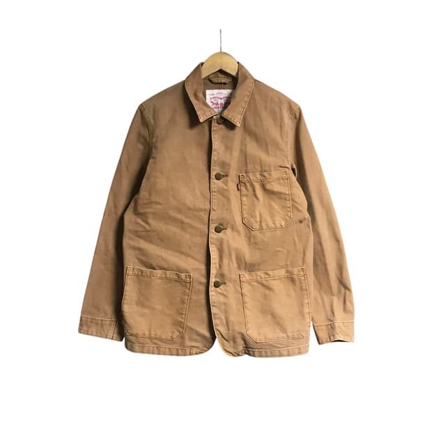 리바이스 90s 칼하트원단 커버울 자켓