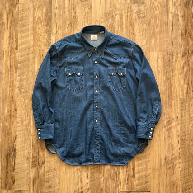 LVC 1955 숏혼 웨스턴셔츠  [XL]