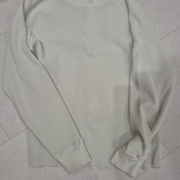 Lady white co 써멀 와플티 m