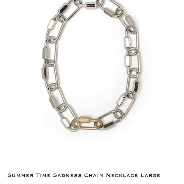 포트레이트 리포트 Chain Necklace 새상품