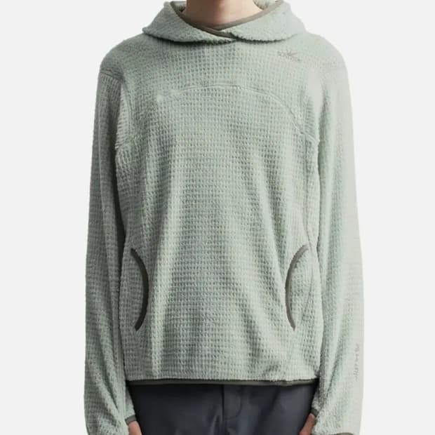 썬러브 알파 후드 그린 Polartec Alpha Hoodie