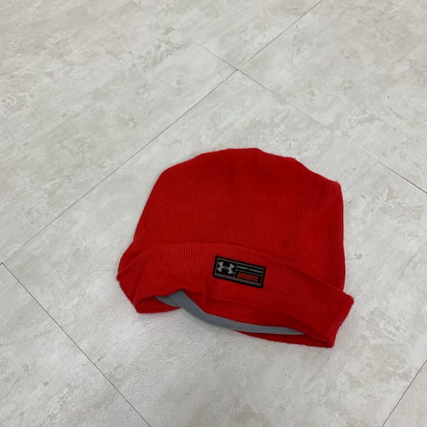 Under Armour Red Beanie