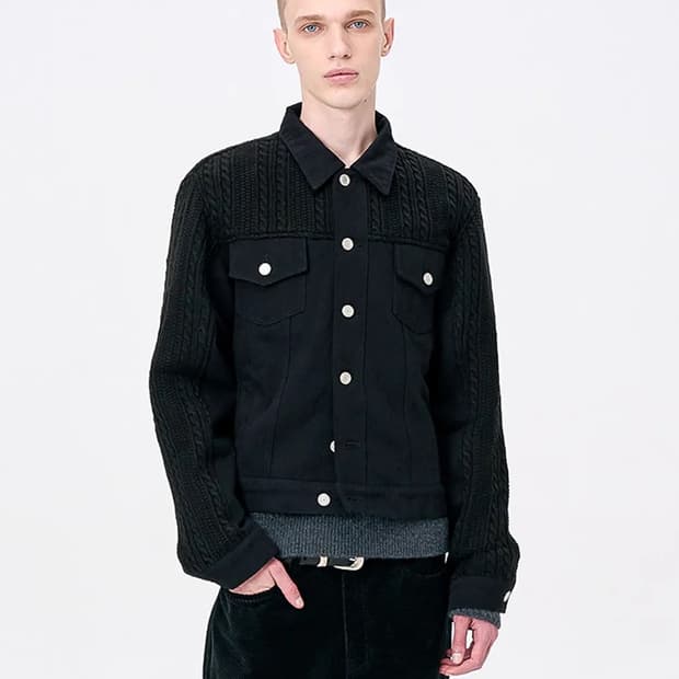 애니타임로릭 zinnia mix jacket (L)