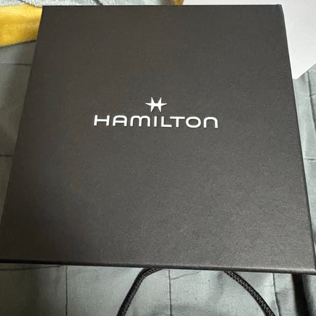 해밀턴 카키필드 메카니컬 38mm