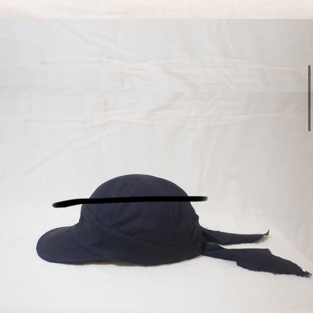 Aurokawa Frayed Slub Bind Cap 