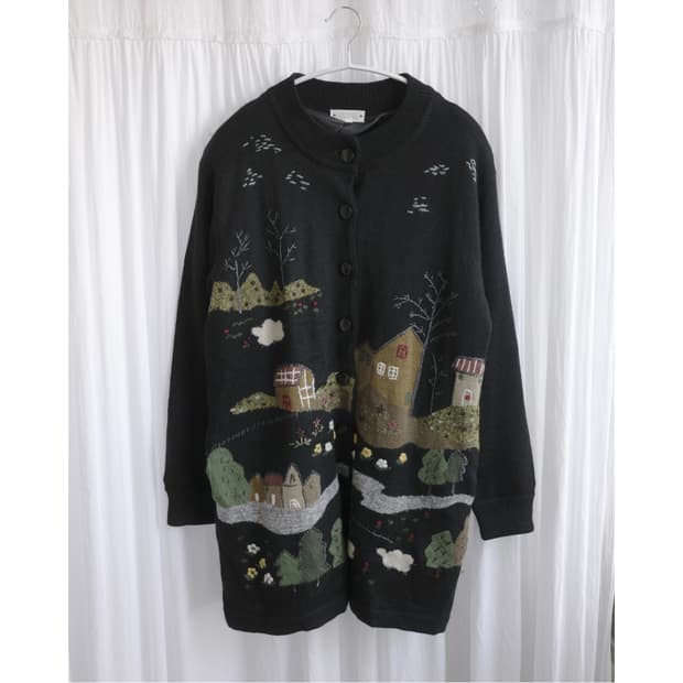 Village vintage cardigan